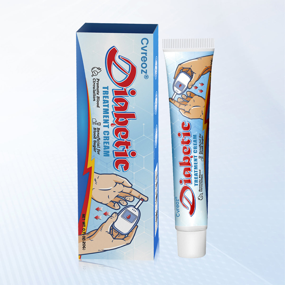 LIMITED TIME SALE OFF 70% 🔥 CVREOZ® VitaGluco Diabetes Treatment Cream